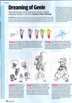  character_design concept_art highres jewelry lots_of_jewelry magazine_scan nintendo_power official_art ponytail scan shantae shantae_(character) shantae_(series) wayforward 