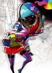  abstract bad_id bad_pixiv_id colorful hiroyuki_takahashi original solo thighhighs 