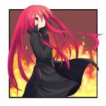  katanakko_daisuki long_hair red_eyes red_hair shakugan_no_shana shana solo trench_coat 