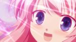  baka_to_test_to_shoukanjuu blush cap highres himeji_mizuki long_hair pink_hair purple_eyes smile solo 