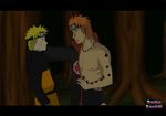  2boys blonde_hair male naruto orange_hair pein tagme uzumaki_naruto 