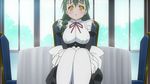  animated animated_gif blush braid gif green_hair ladies_versus_butlers! legs long_hair maid panties shikikagami_sanae skirt skirt_lift spread_legs takami_akio thighhighs thighs underwear white_legwear white_panties white_thighhighs yellow_eyes 