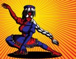  59bits dress female marvel parody spider-man spider-man_(cosplay) spider-man_(series) touhou white_hair yagokoro_eirin 