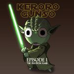  fusion green_skin jedi kazunari keroro_gunsou lightsaber lowres no_humans parody pixel_art pointy_ears robe star_wars sword weapon yoda 