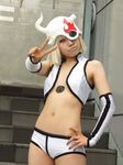  arrancar asian bleach cosplay hollow horns lilynette_gingerback lilynette_gingerbuck lilynette_gingerbuck_(cosplay) lowres photo real you_gonna_get_raped 