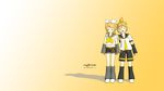  3d kagamine_len kagamine_rin mmd vocaloid 