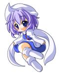  bad_id bad_pixiv_id blue_eyes cape chibi full_body hat highres lavender_hair letty_whiterock shinjitsu short_hair smile solo touhou transparent_background 