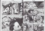 absurd_res amy_rose amy_untold chain comic doujin erection female hedgehog hi_res love male monochrome nude penis sonic_(series) sonic_the_hedgehog sweatdrop tc 