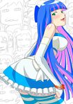  absurdres blush clothed dress highres igatto panty_&amp;_stocking_with_garterbelt smile stocking_(character) stocking_(psg) 