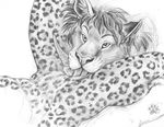  barbs blotch feline feline_penis gay leopard licking lion male penis tongue 