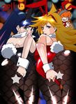  2011 animal_ears ass bad_anatomy brief_(character) brief_(psg) bunny_girl bunnysuit censored panty_&amp;_stocking_with_garterbelt panty_(character) panty_(psg) stocking_(character) stocking_(psg) tail 