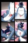  after_sex blue blue_fur canine comic cub cubs_at_play cum cum_in_pussy cum_inside english_text female fur incest kitsune_youkai male mammal straight text young 