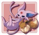  blue_eyes blush eevee eeveelution espeon nintendo open_mouth pok&#233;mon pok&eacute;mon tail unknown_artist video_games 