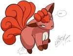  breasts canine cum english_text female feral fox kitsune mammal multiple_tails nintendo plain_background pok&#233;mon pok&#233;morph pok&eacute;mon pussy_juice revenfox solo tail text video_games vulpix white_background 