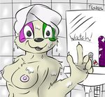  dildo female flakes mirror nipples sex_toy shower 