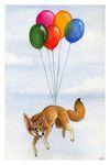  balloons canine fennec feral flying fox idess solo 