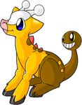  alpha_channel cute girafarig pok&eacute;mon solo suta_raito 