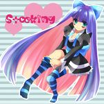  blush dress goth gothic panty_&amp;_stocking_with_garterbelt smile stocking_(character) stocking_(psg) 