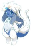  cotora dragon male plain_background solo tail underwear white_background 