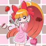  1girl akazutsumi_momoko cckk hyper_blossom orange_hair powerpuff_girls_z red_eyes 