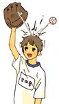  baseball blue_eyes brown_hair failure inazuma_eleven inazuma_eleven_(series) lowres male_focus nekokawa open_mouth solo tachimukai_yuuki 