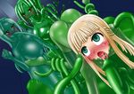  3girls ahegao anal artist_request ass blonde_hair blush breasts corruption cum cum_in_ass cum_in_pussy cum_inside ear_fuck ear_insertion fellatio fucked_silly goo_girl green_eyes large_breasts long_tongue monster_girl multiple_girls oral raijinway rape red_eyes slime_girl tears tentacle tentacle_in_ear thighhighs tongue transformation yuri 
