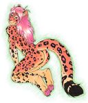  2010 feline female leopard nude pussy si1vereyes solo 