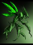  arthropod bug green_theme insect nintendo pok&#233;mon pok&eacute;mon scyther solo unknown_artist video_games what 