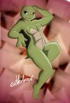  female pose reptile scalie solo teenage_mutant_ninja_turtles turtle unknown_artist venus_de_milo venus_de_milo_(tmnt) 