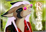  eyewear jess marijuana rio smoke solo sunglasses tanuki unknown_artist 