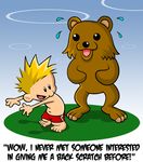  calvin calvin_and_hobbes english_text human imminent_rape mammal meme pedobear sweat swimsuit text unknown_artist 