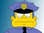  chief_wiggum chubby clancy_wiggum derp hair hat human male mammal necktie not_furry overweight police police_chief police_hat reaction_image the_simpsons tie uniform 