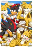  blush breasts canine couple female fox hedgehog male miles_prower missionary_position mobian mobius_unleashed penetration penis pussy sega sex shadow_the_hedgehog sonic_(series) tails vaginal vaginal_penetration 