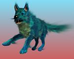  akito canine hi_res mammal maya solo wolf 