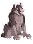  2010 canine red_dog semi-anthro solo wolf 