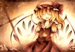  bad_id bad_pixiv_id blonde_hair flandre_scarlet hat highres smile solo touhou wings wiriam07 