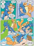  anal_penetration anthro breasts chris_thorndyke comic crossgender dickgirl double_anal double_penetration english_text erection fellatio gay hedgehog intersex male mammal oral oral_sex penetration penis sega sex sonic_(series) sonic_the_hedgehog tails text transgender unknown_artist 