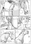  animal anus butt comic equine equine_pussy female feral furronika horse human interspecies male mare penis pussy sex size_difference straight zoo 