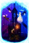  2girls bad_id bad_pixiv_id bird candle church doll dove dual_persona elisabeth_von_wettin elyse flower grave graveyard hassaku_(kuramatengu) highres ido_e_itaru_mori_e_itaru_ido marchen marchen_von_friedhof marz_von_ludowing multiple_boys multiple_girls red_flower red_rose rose sitting sound_horizon therese_von_ludowing translated well 