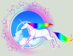  adult-swim equine feral hair hooves horns horse rainbow robot robot_unicorn_attack solo tail unicorn 