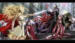  black_hair blonde_hair breastplate cape catra hair hordak long_hair mantenna masters_of_the_universe monster nebezial red_eyes scopria shadow_weaver she_ra skirt soldier sword weapon 