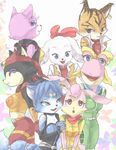  amanda_(starfox) canine cat dog fay feline female fox frog group katt_monroe krystal lagomorph lucy_hare lynx miyu rabbit star_fox video_games 