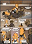  binding blush canine collar crossgender dog ear_tuft evals evals_(twokinds) feline female flashing floppy_ears fox fur green_eyes hair male mammal mike_(twokinds) shackles slave_collar tom_fischbach transformation tuft twokinds webcomic 