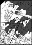  armor comic deacon_chaos dialogue dragon dragon_slayer lizard max-dragon scalie sword weapon xianos 