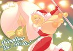  bells big_breasts breasts christmas clitoris clitoris_piercing dancing female genital_piercing hat holidays huge_breasts milk_(miu) miu nipple_piercing nipples piercing pole pole_dancing pussy santa_hat stripper_pole 