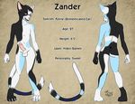  2010 balls cat erection feline glasses herraardy looking_at_viewer male model_sheet penis sheath solo zander 