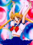  animal_ears bishoujo_senshi_sailor_moon bunny_ears happy lowres official_art sailor_moon school_uniform smile tsukino_usagi 