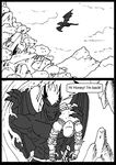  armor cave comic deacon_chaos dead dialogue dragon dragon_slayer flying max-dragon 