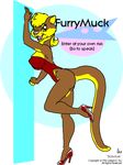  cheesecake clothed clothing female joseph_ny mammal mustelid otter pinup pose saswisse solo 