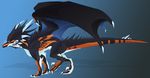  2010 claws digitigrade dnk dnk-anais dragon female feral scalie solo tail wings 